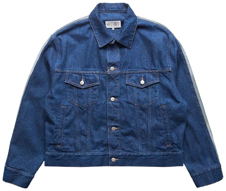

Куртка MM6 Maison Margiela Split Reversed Denim Jacket 'Blue', синий