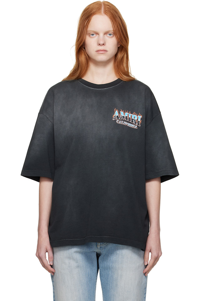 

Футболка Amiri oversize Sunny Place Amiri, черный