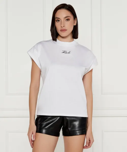 

Фирменная футболка Regular fit Karl Lagerfeld, белый