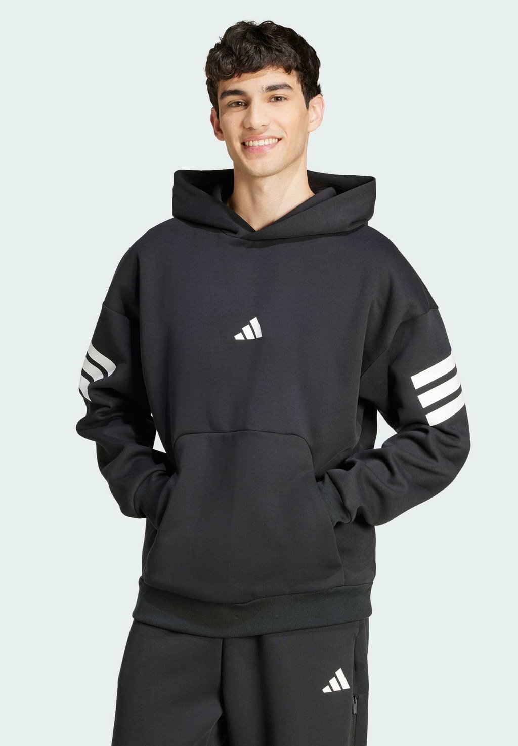 

Толстовка с капюшоном M FI 3S HD adidas Sportswear, черный