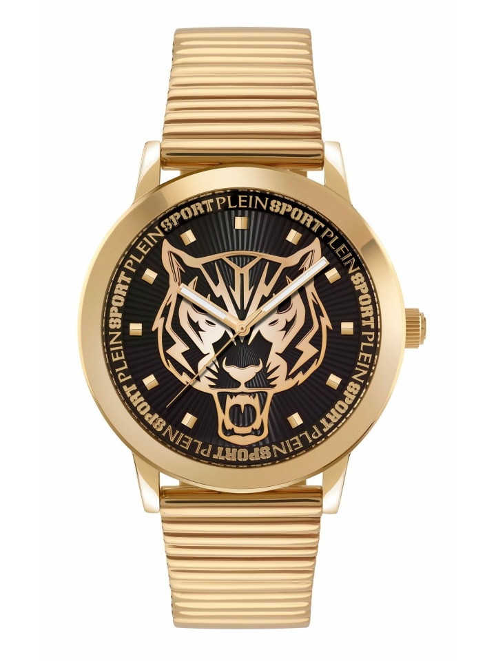 

Plein Sport Аналоговые часы для взрослых в золотом исполнении