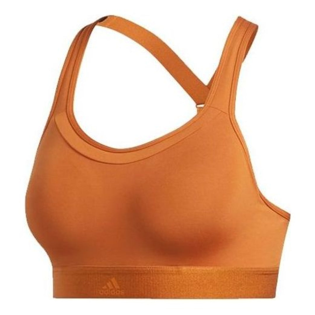 

Бюстгальтер (WMNS) adidas Stronger For It Racer Bra 'Brown'