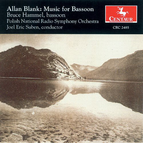 

CD диск Blank / Hammel / Polish Nat'L Rso / Suben: Music for Bassoon