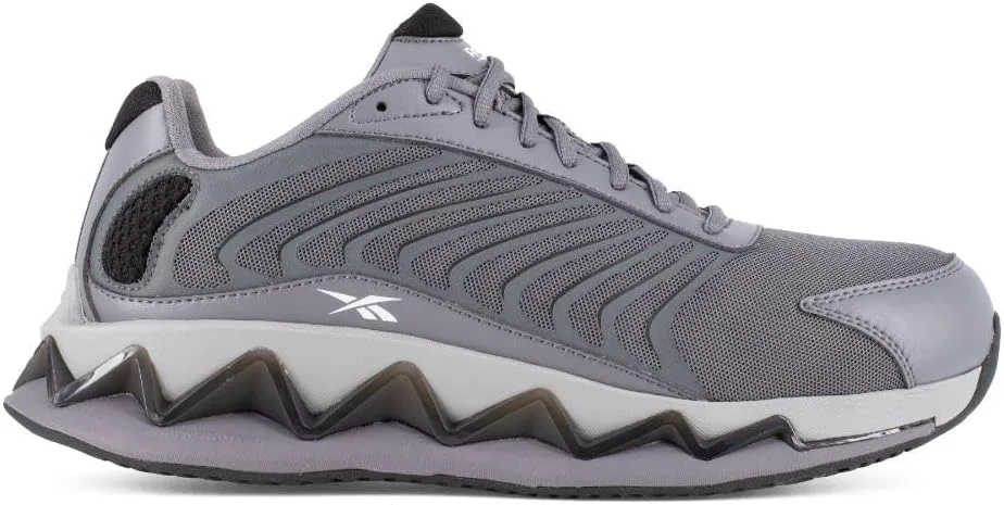 Мужские кроссовки Reebok Work Zig Elusion Heritage, серый — фото 2