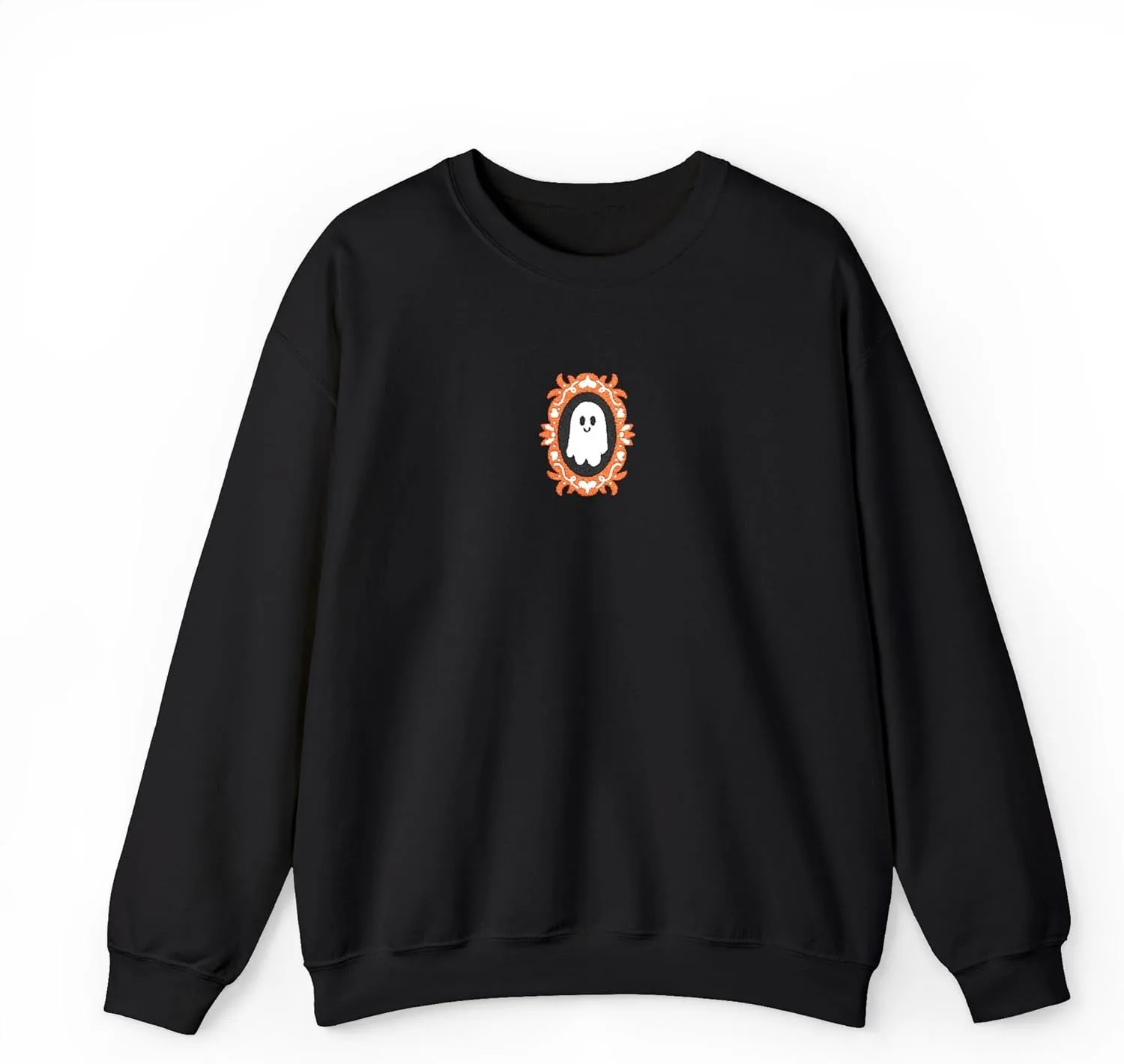 Толстовка Unisex Heavy Blend с принтом Adorable Ghost