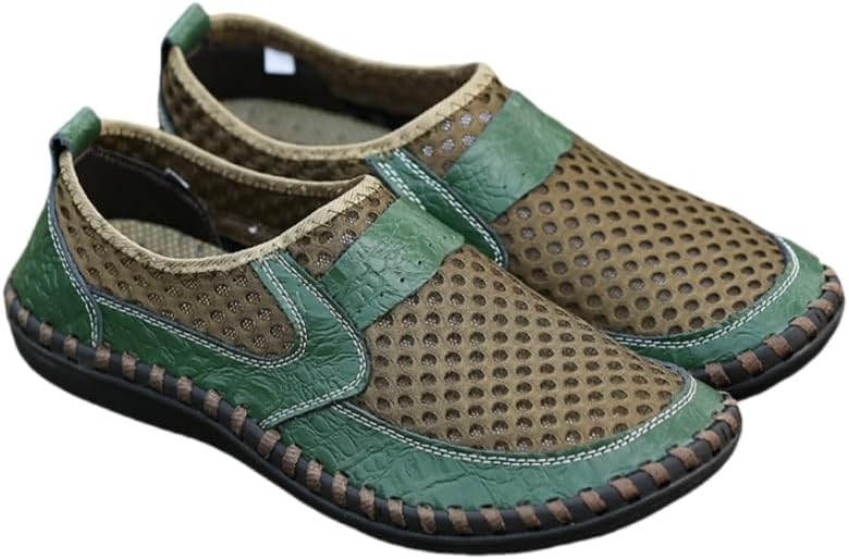 

Мужские повседневные кроссовки HoaloX выполнены из дышащего и удобного сетчатого материала. Они легкие, доступны в больших размерах и подходят для повседневной носки на улице, зеленый