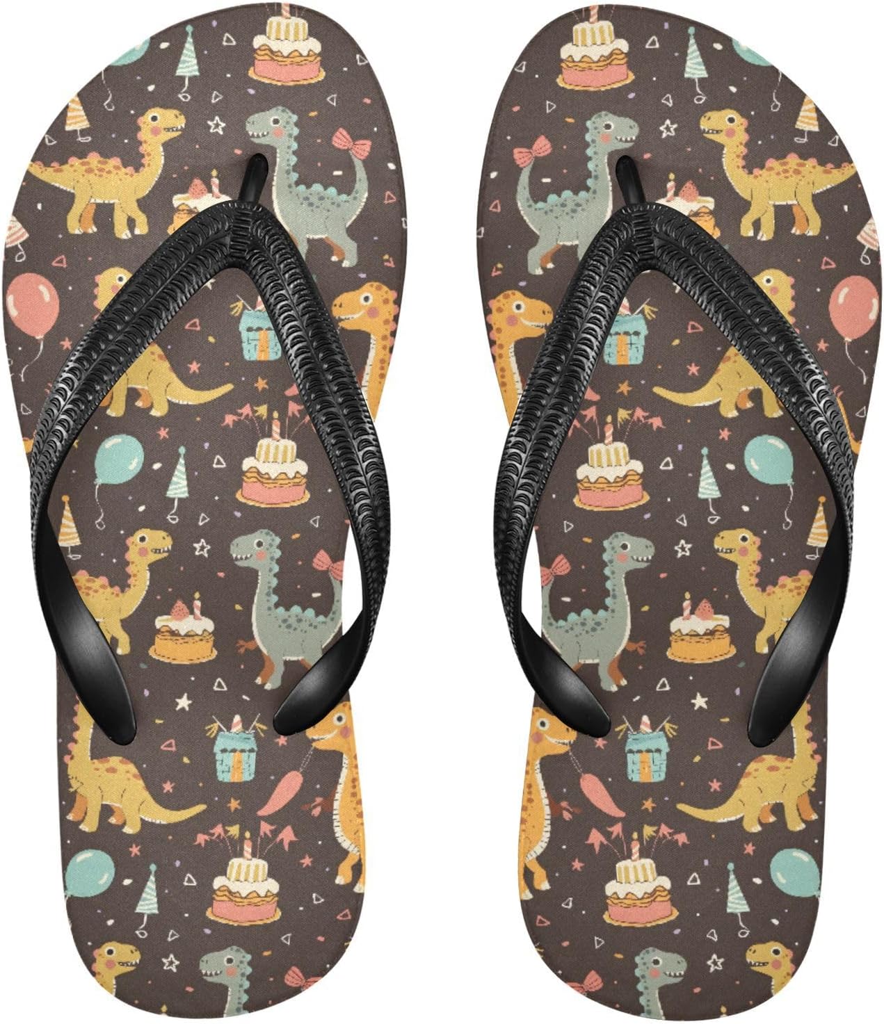 

Сланцы для женщин и мужчин с милым пингвином на луне и звезде, женские шлепанцы, мужские сандалии, душевые тапочки, летние нескользящие шлепанцы для плавания, пляжа и ванной Mnsruu, Dinosaur I8425