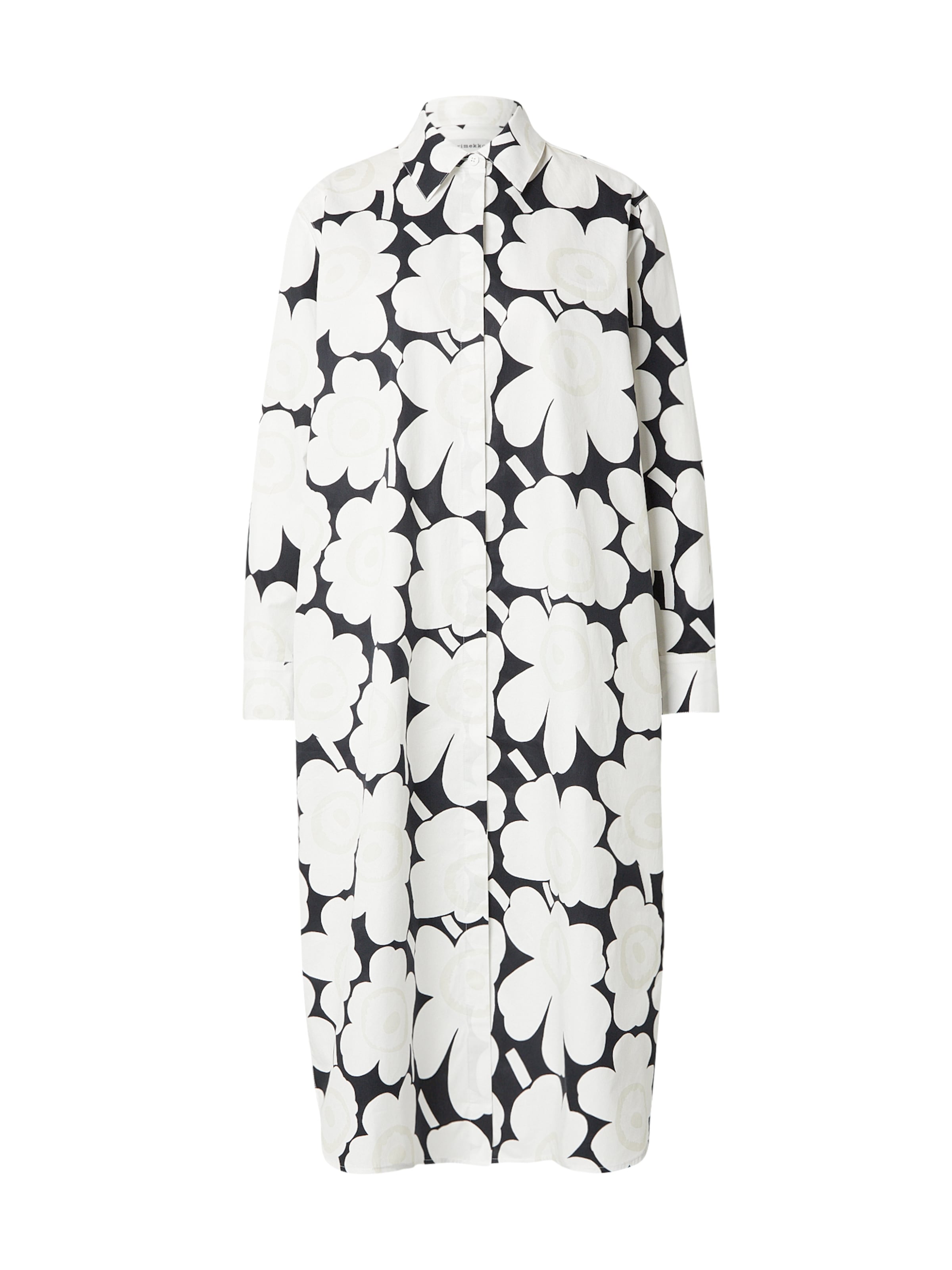 

Marimekko Платье-рубашка 'RUNOELMA UNIKKO' в белом цвете
