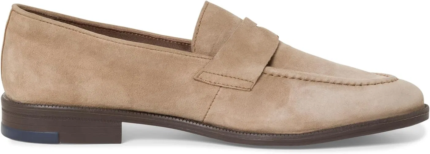 Мужские элегантные кожаные туфли MARCO TOZZI от Guido Maria Kretschmer, Taupe Suede — фото 4