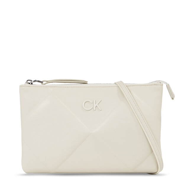 

Сумка Calvin Klein Re-LockQuilt Crossbody, экрю