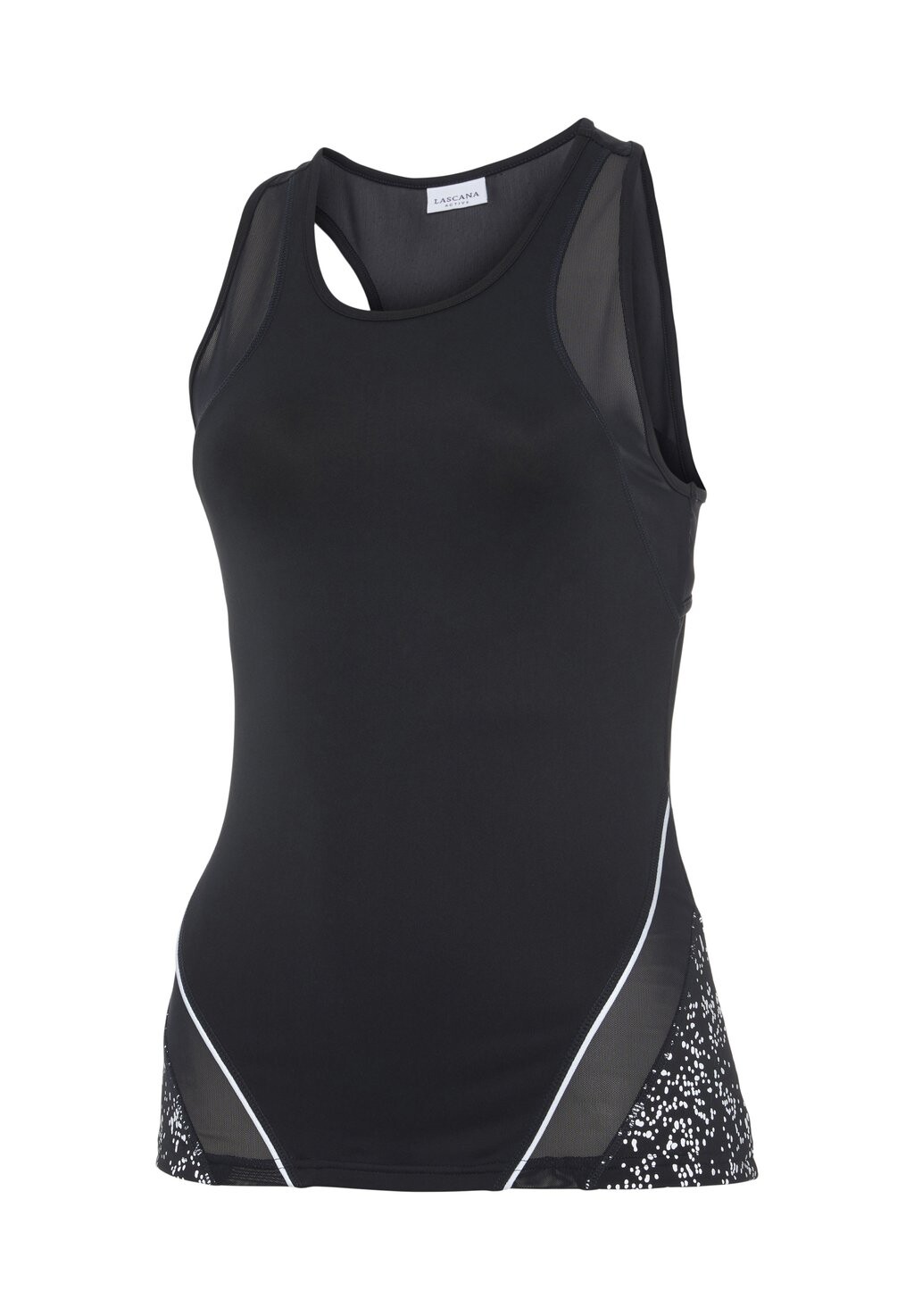 

Топ Lauf LASCANA Active, черный
