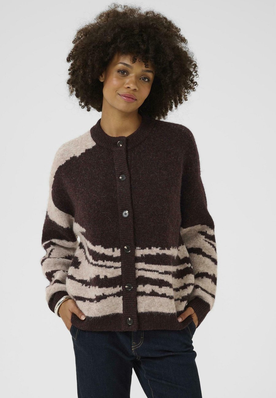 

Кардиган Culture Cardigan, Coffee Bean Melange/Mottled Dark Brown