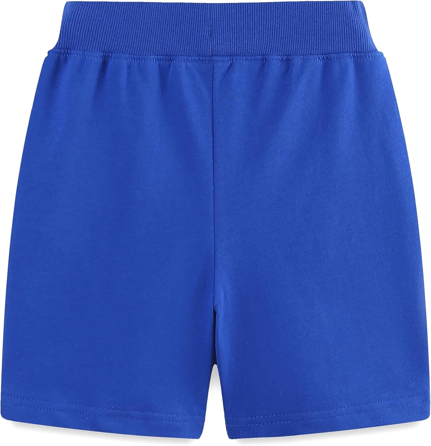Шорты для мальчиков, хлопок, AMIYAN, с карманами, Royal Blue — фото 3