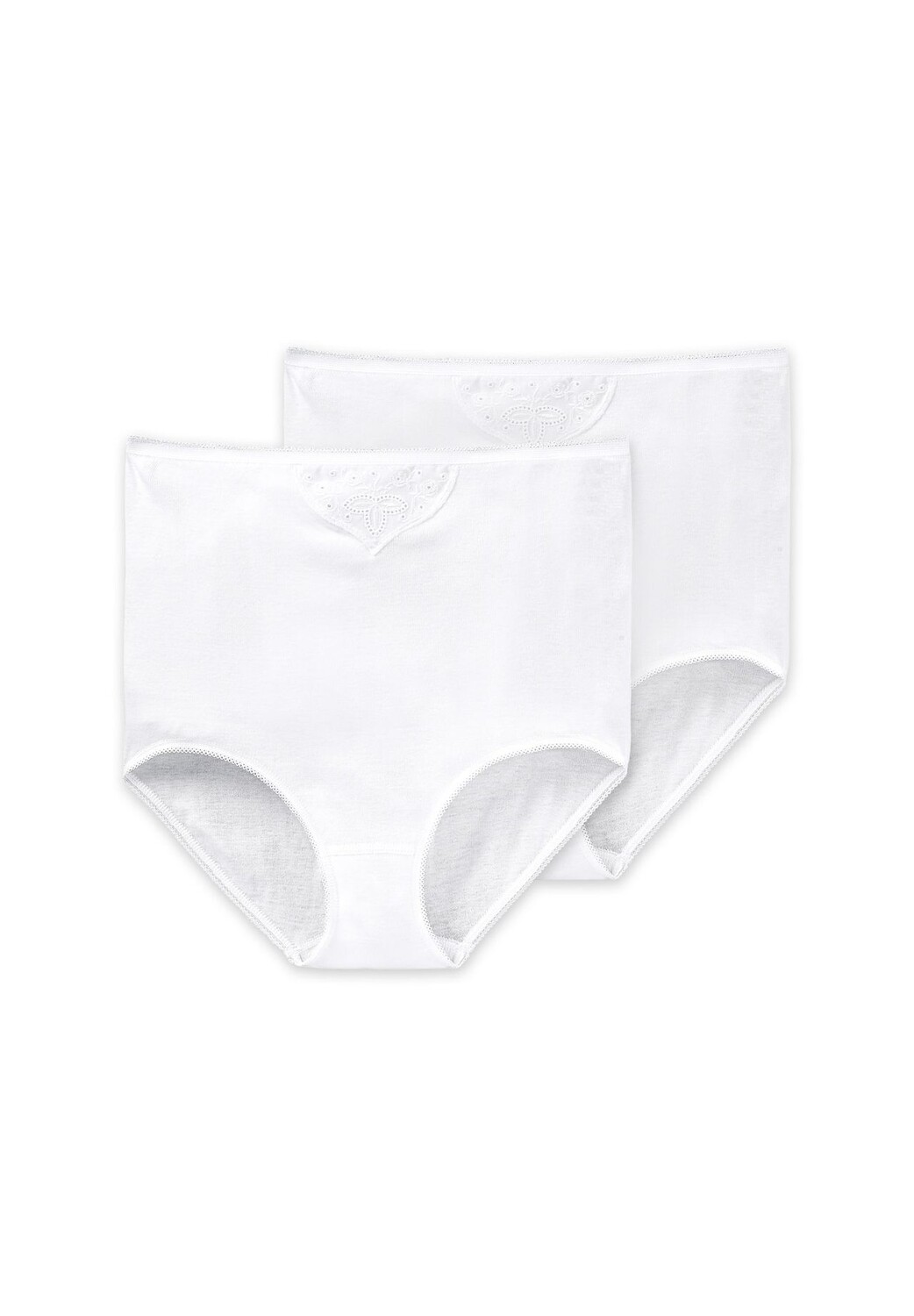 

Набор трусов-брифов из 2 штук Cotton Essentials SCHIESSER, белый