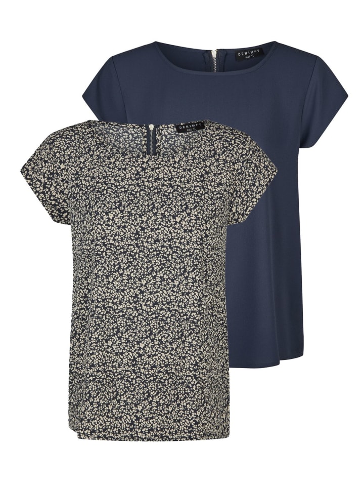 

DENIMFY Комплект из двух разноцветных футболок DFAda