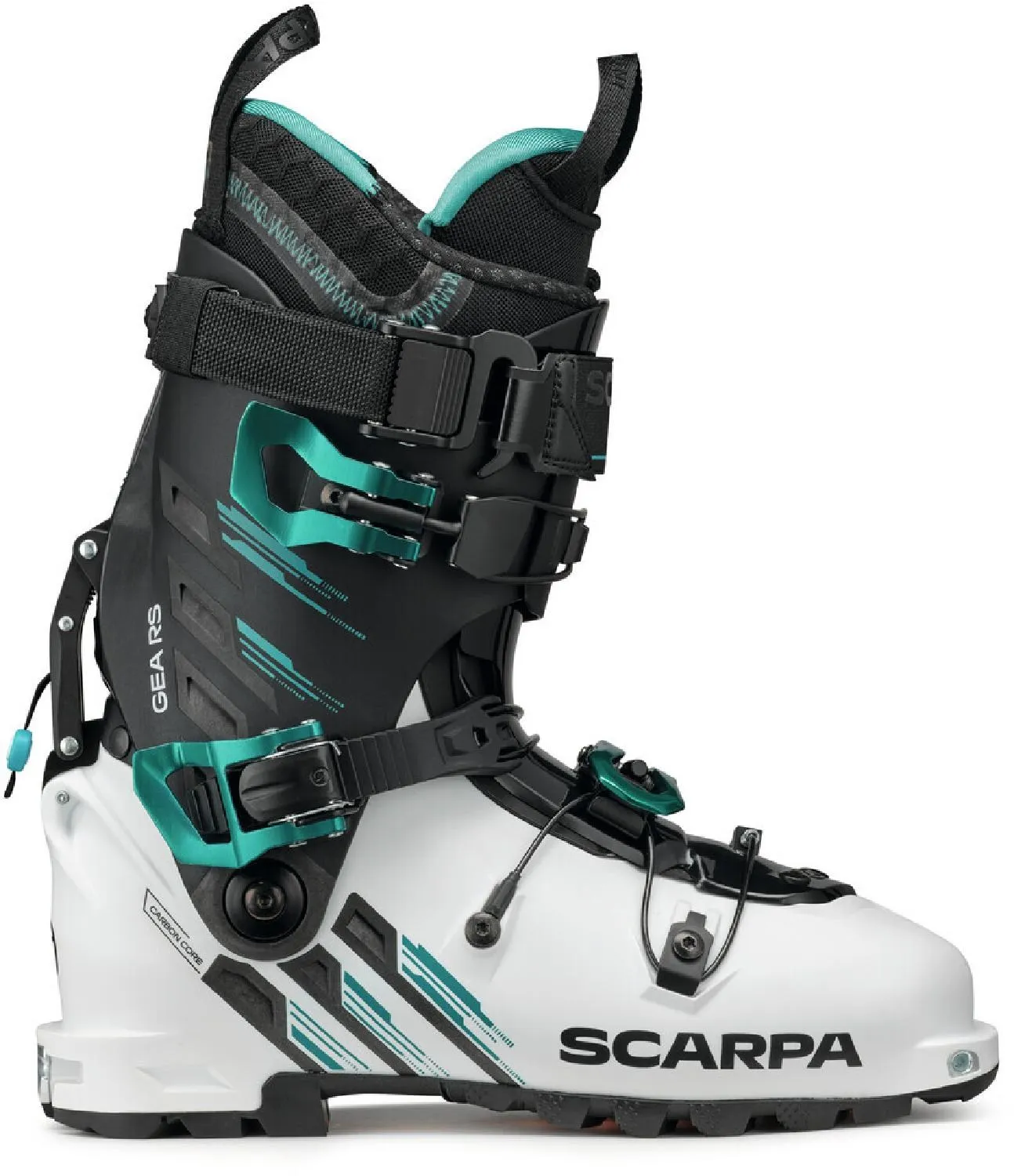 

Горнолыжные туристические ботинки Gea RS Alpine Touring для женщин Scarpa, White/Black/Emerald
