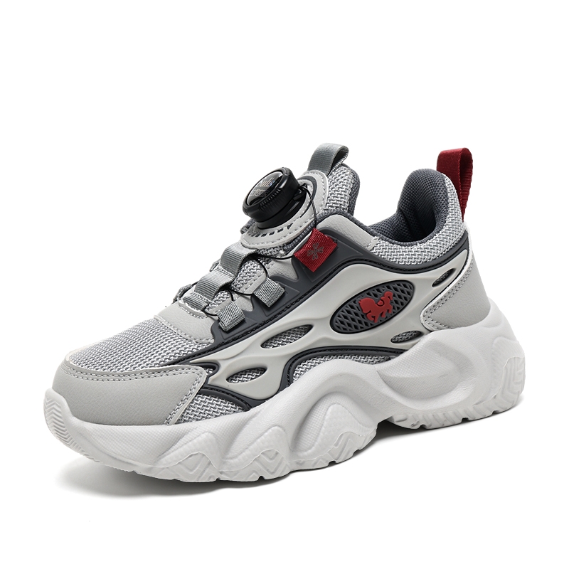 

Дышащая амортизирующая повседневная обувь для детей YUZHAOLIN, серый