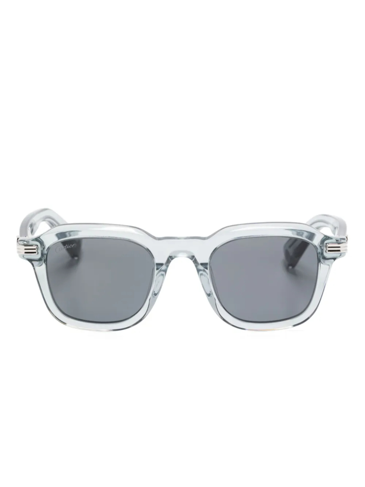 

Cartier Eyewear солнцезащитные очки в квадратной оправе, синий