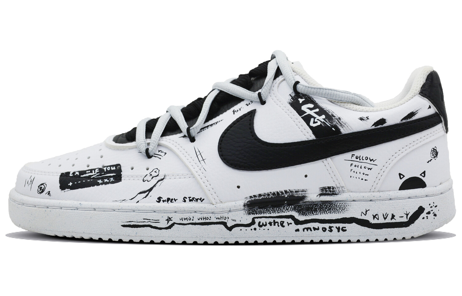 

Мужские кроссовки для скейтбординга Nike Court Vision 1, White