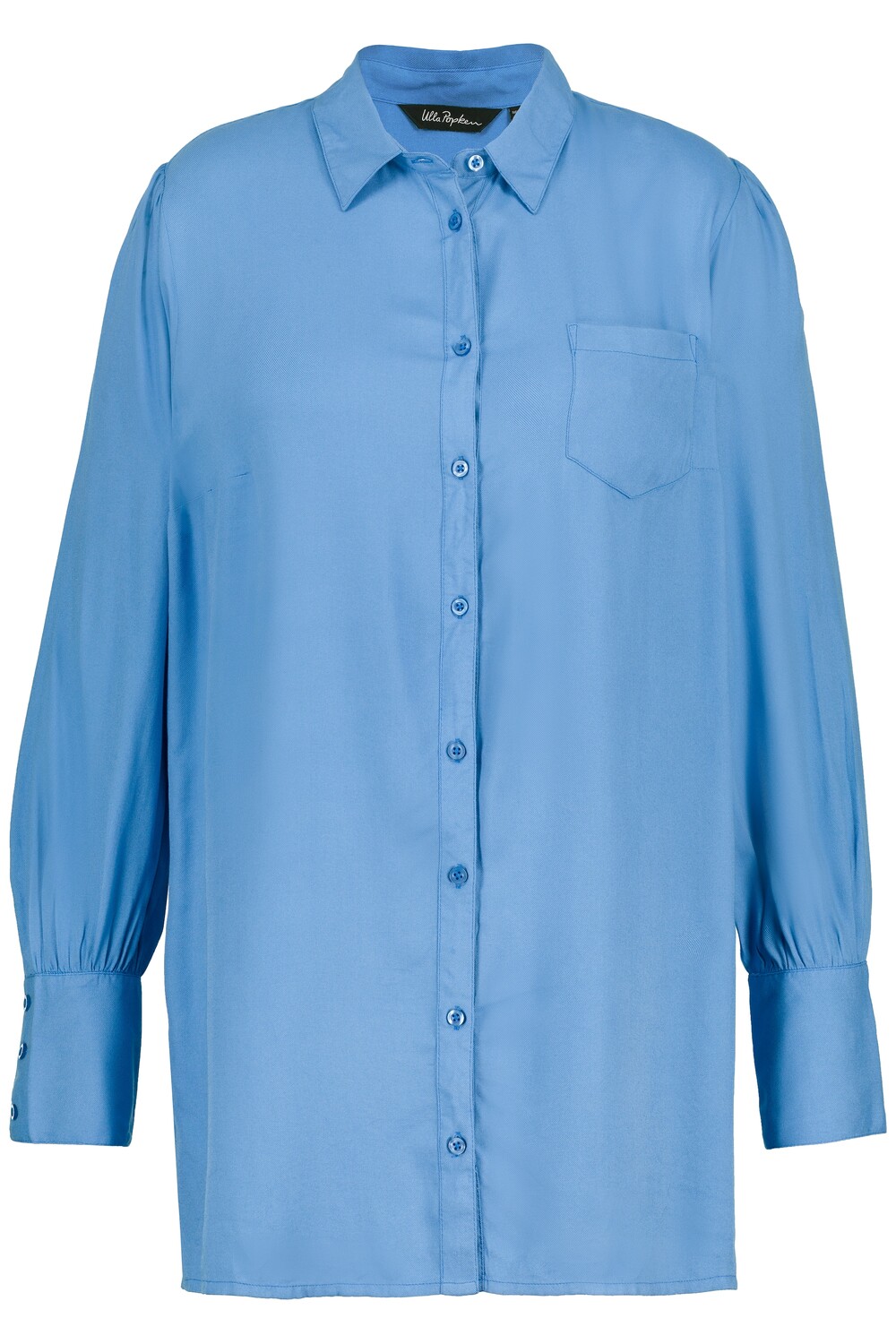 

Блуза Ulla Popken Hemd, цвет himmelblau