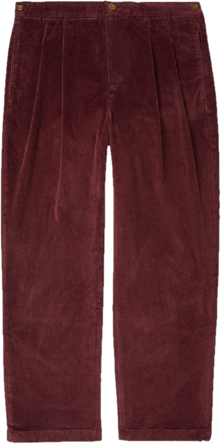 Мужские адаптивные вельветовые брюки-чинос Tommy Hilfiger, Dark Cabernet — фото 2