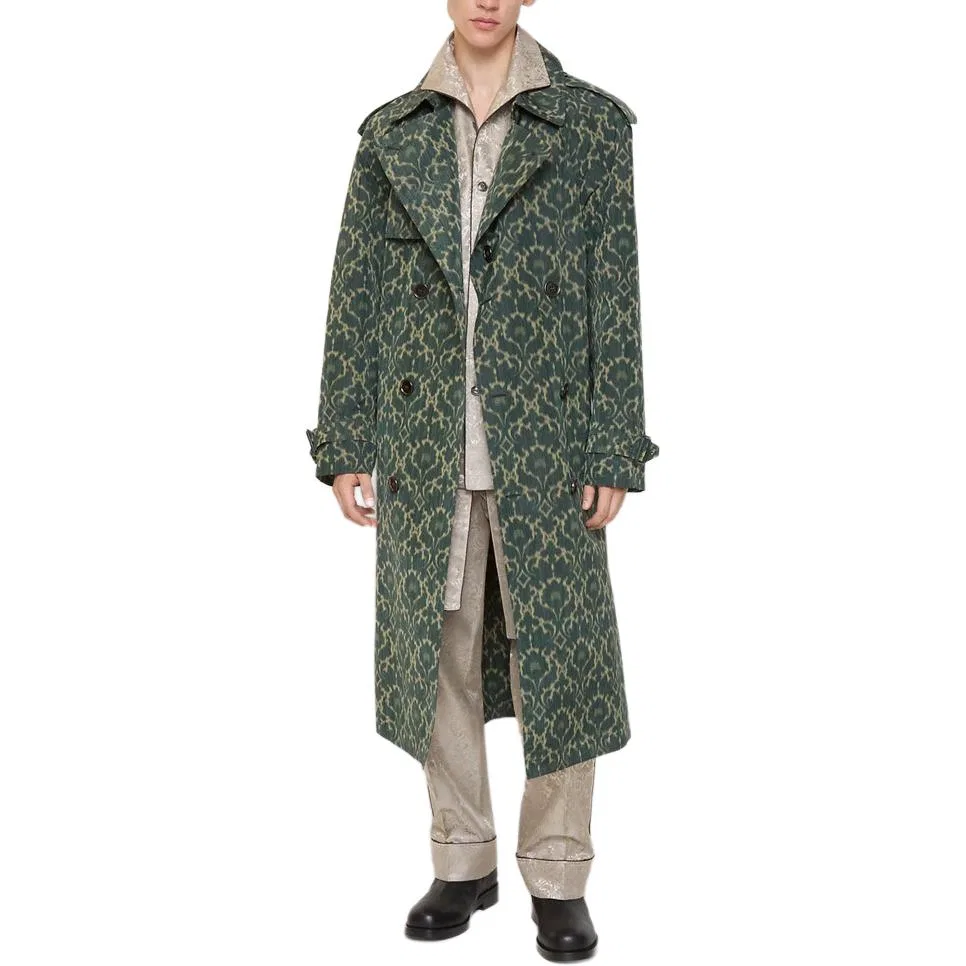 Тренчкот Burberry SS26 Trench Coat Vine Green — фото 3