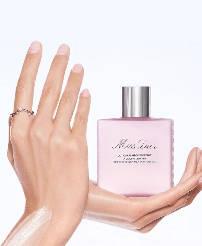 Успокаивающее молочко для тела Miss Dior с розовым воском, 5,9 унции — фото 2