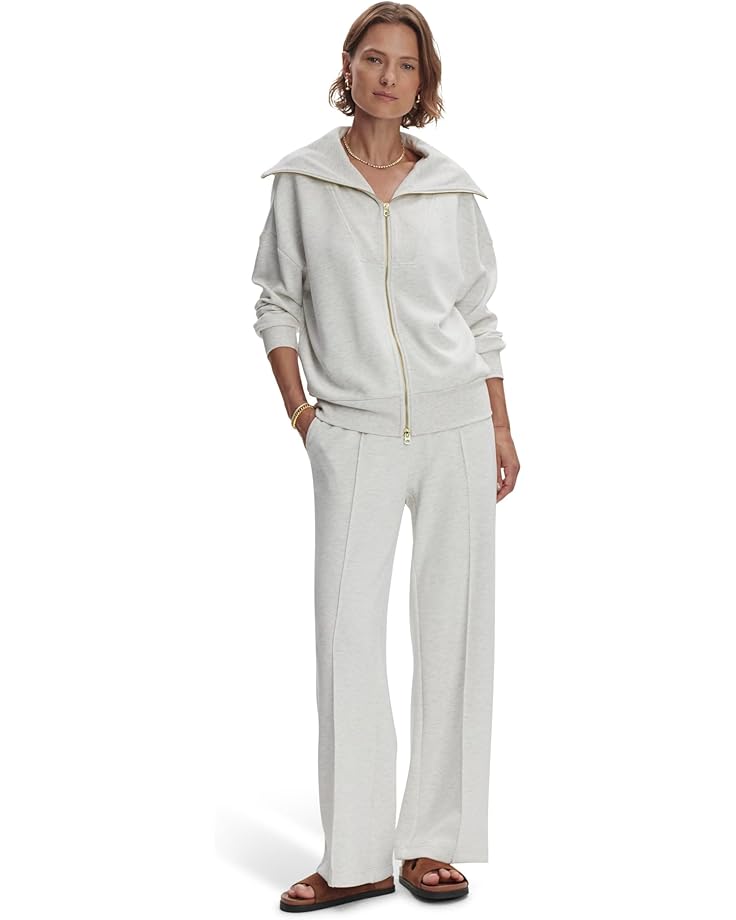 

Свитер Varley Halley Zip Through Sweat, цвет Ivory Marl