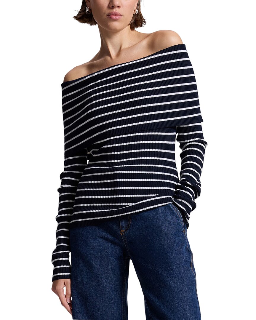 

A.L.C. Evelyn Топ из шерстяной смеси, синий