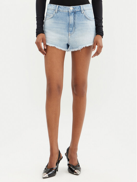 

Джинсовые шорты обычного кроя Serengeti 104593 A2BO Pinko, синий