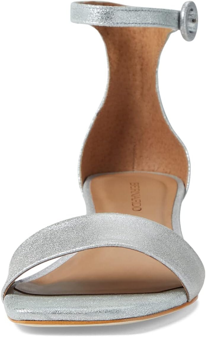 Босоножки Jalena Bernardo, цвет Silver Metallic Suede — фото 2