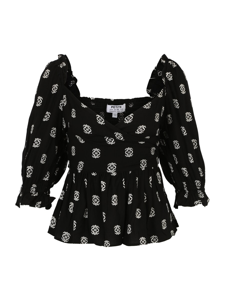 

Блузка Dorothy Perkins Petite, черный