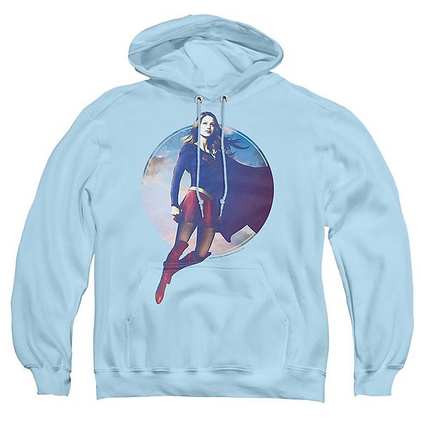 

Толстовка Supergirl cloudy circle с капюшоном Licensed Character