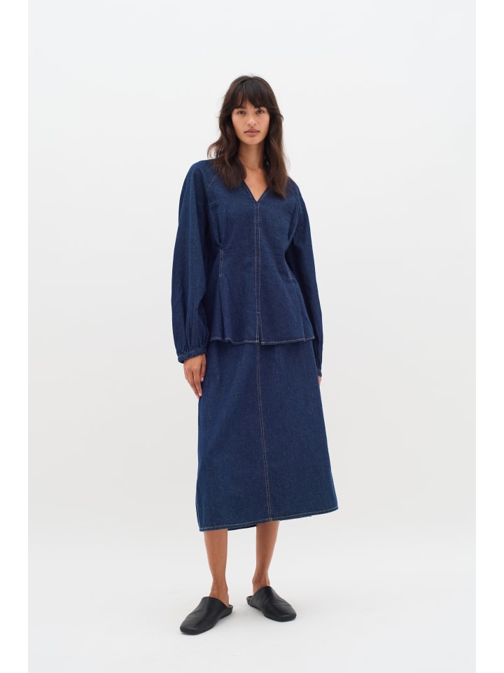 

Рубашка InWear, синий деним