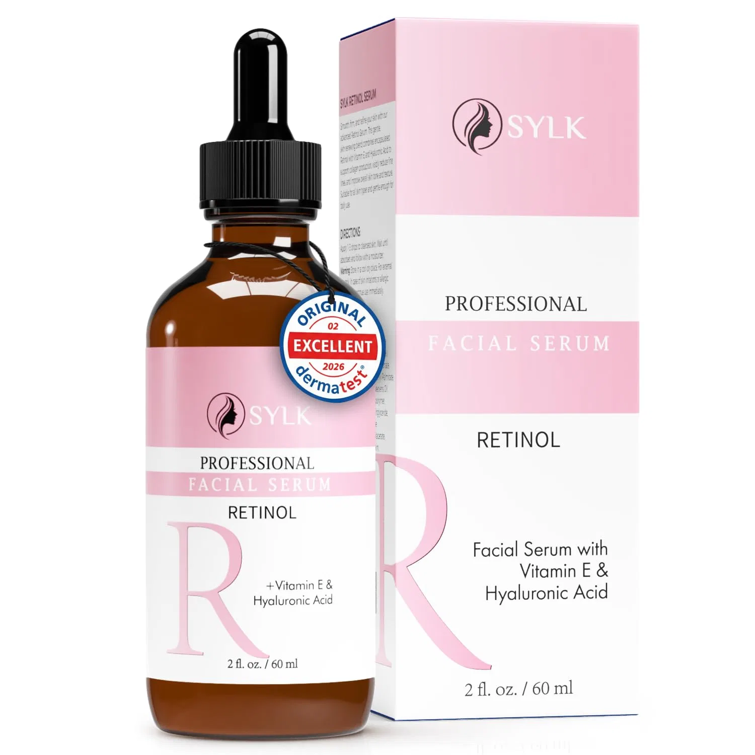 Сыворотка Sylk — Высококонцентрированная для лица с ретинолом и гиалуроном Retinol Serum