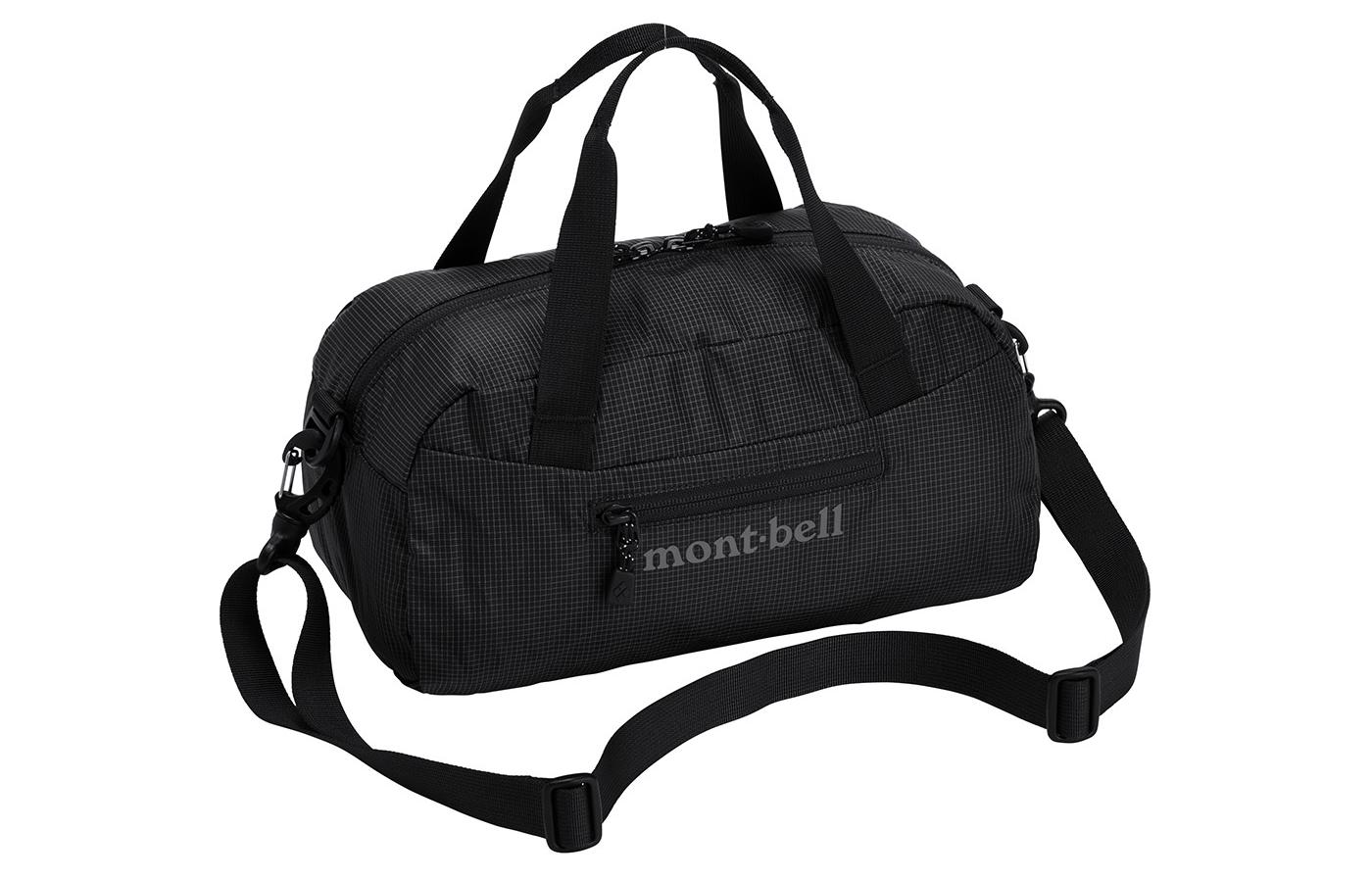 

MONTBELL Дорожная сумка Клатч Плечевая сумка Кроссбоди Дорожная сумка из нейлона черная унисекс, Black