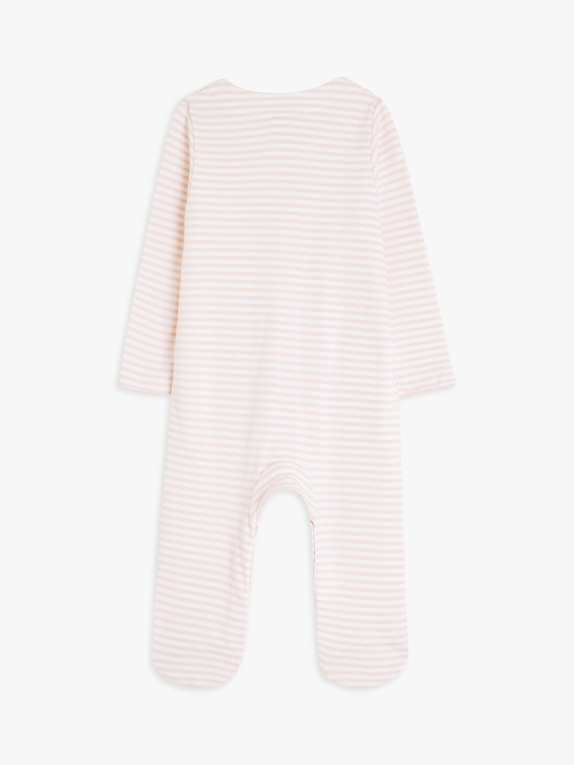 Боди в полоску John Lewis baby слоненок, розовый, разноцветный — фото 2
