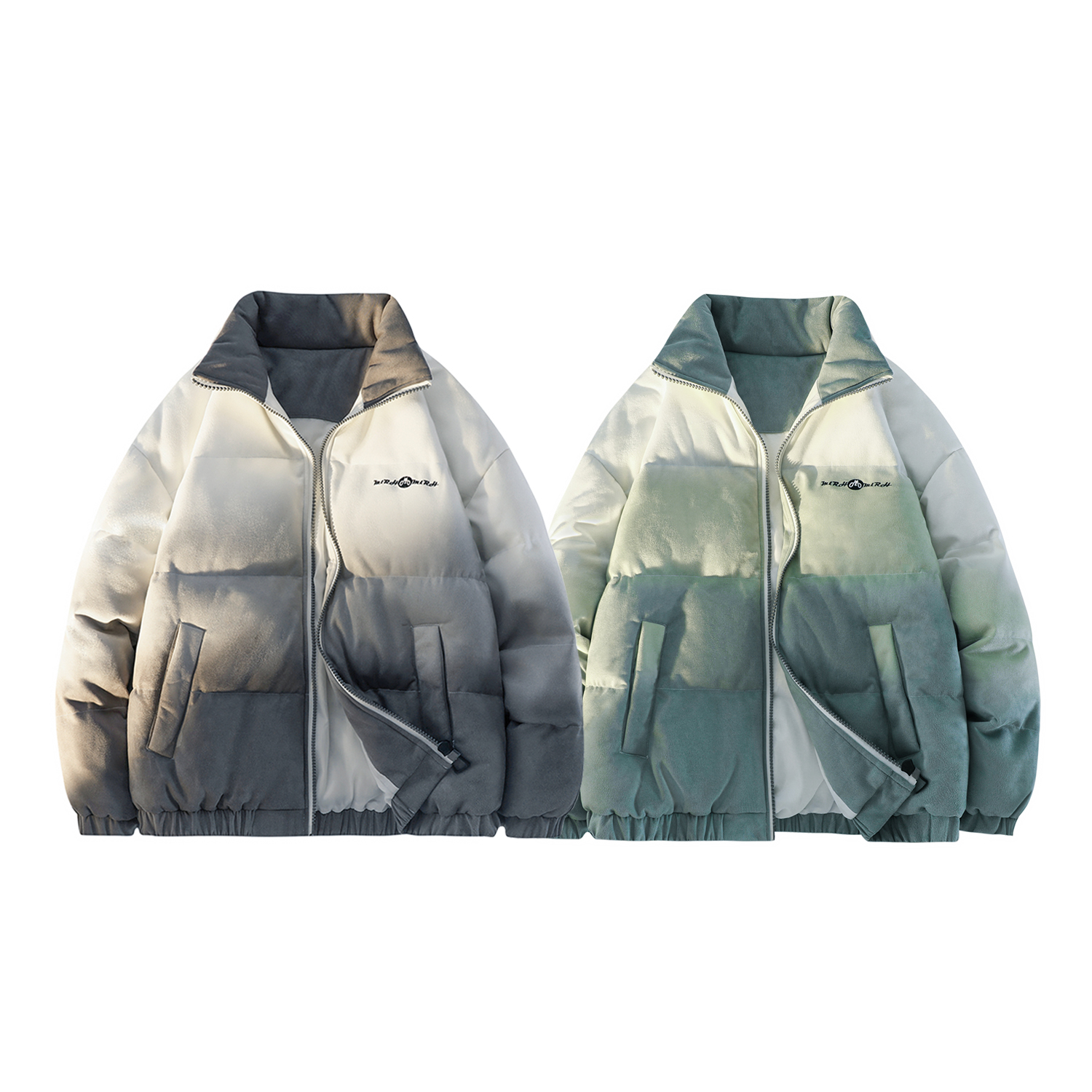 

MLRH Пуховик Unisex, 2 Pack (Gray+Green)