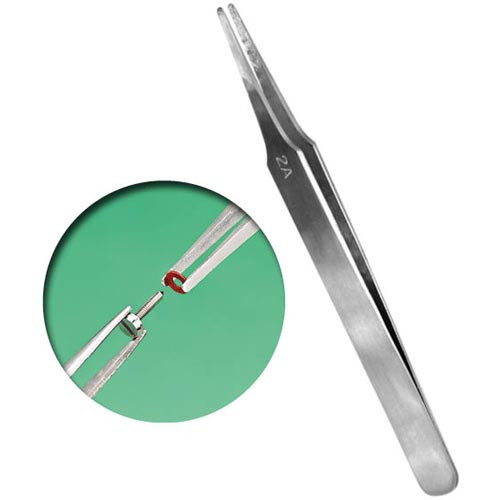 

Аксессуары Vallejo Vallejo Tools: Flat Rounded Stainless Steel Tweezers (120mm)