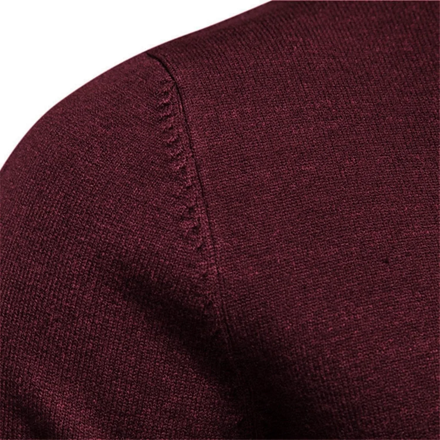 Свитер мужской Business Casual с длинным рукавом, Slim Fit, мягкий и дышащий — фото 2