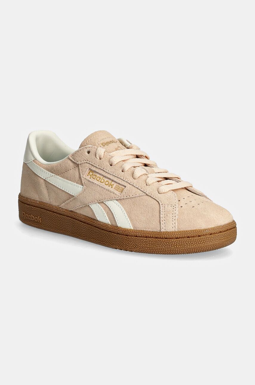 Замшевые кроссовки Reebok Classic Club C Grounds Uk, оранжевый