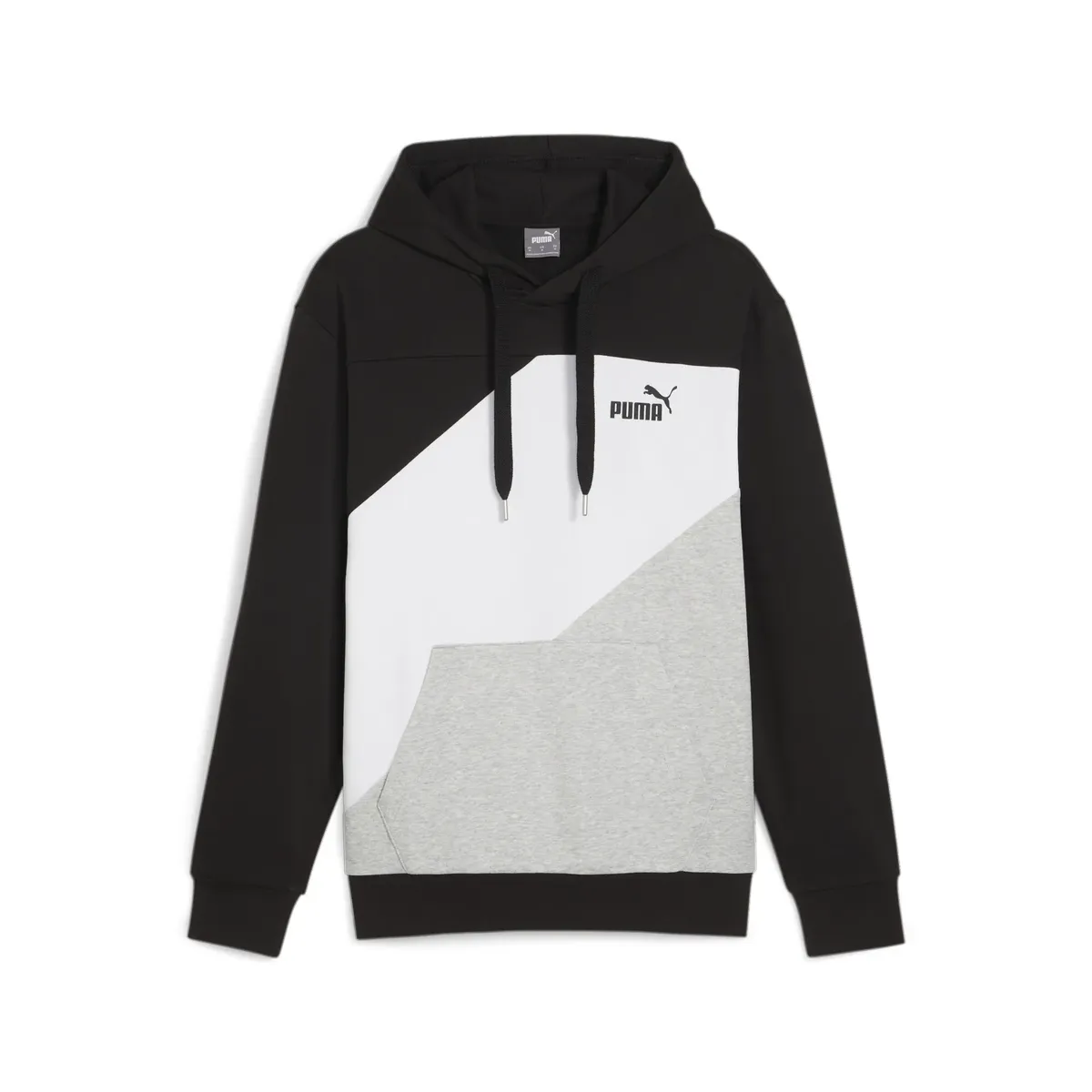 

Толстовка с капюшоном PUMA "POWER COLORBLOCK HOODIE TR", черный