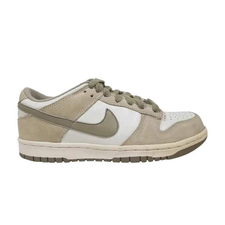 Кроссовки Nike Wmns Dunk Low NKE, White Olive