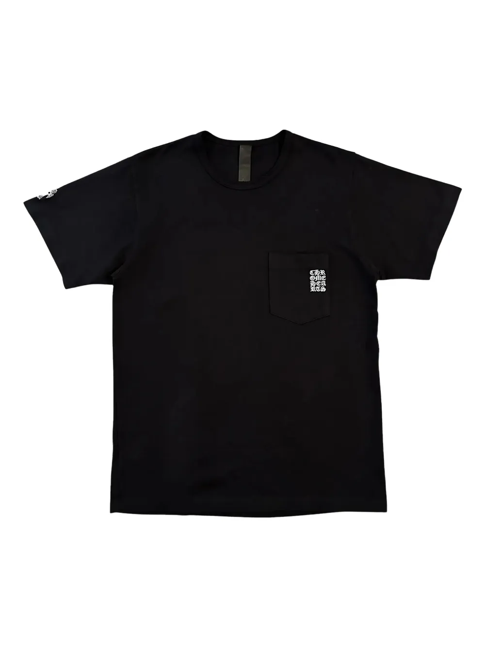 

Черная футболка с вышитым логотипом Stadium Chrome Hearts, черный