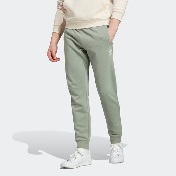 Спортивные штаны Adidas Originals Essentials+ Made with Hemp Sweat Pants 'Silver Green', зеленый — фото 2