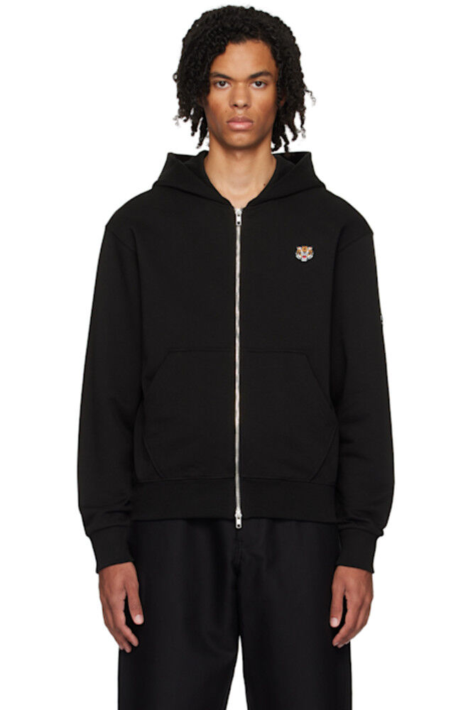 

Черная толстовка Kenzo Paris Lucky Tiger