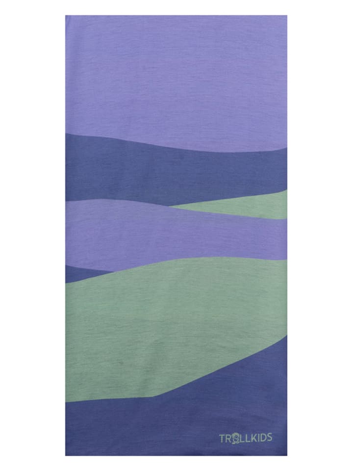 

Trollkids Шарф-петля "Coastal Sunset" фиолетово-зеленого цвета