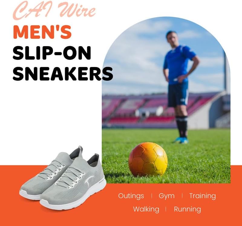 Кроссовки Mintra Sports CAI Wire для мужчин, шнуровка, слипоны для ходьбы, бега, повседневной носки, путешествий, спортзала, вязаный верх, легкие кроссовки, дышащие и противоскользящие, черные/кислотно-лаймовые Mintra Office — фото 2
