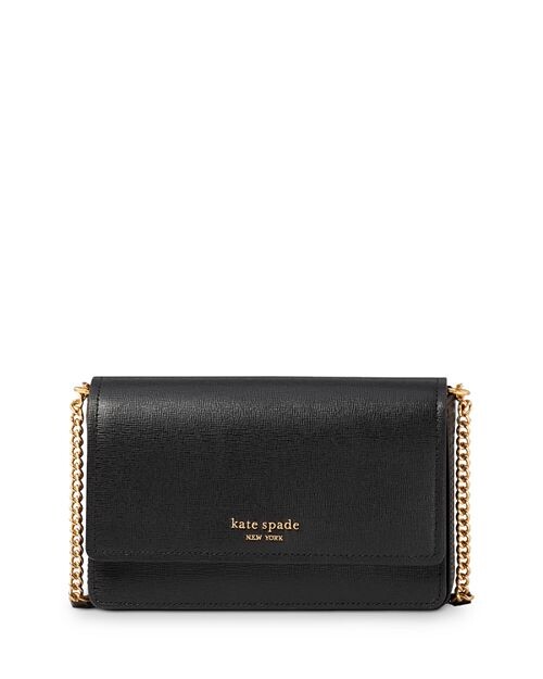 

Кошелек Morgan из сафьяновой кожи через плечо kate spade new york, цвет Black