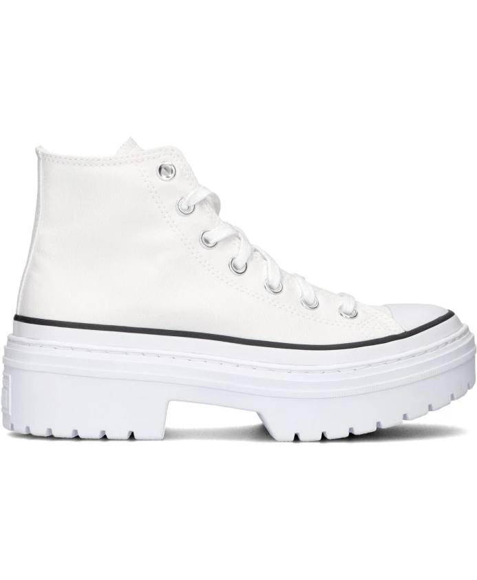 

Высокие кроссовки на каблуке с выступами Converse, белый